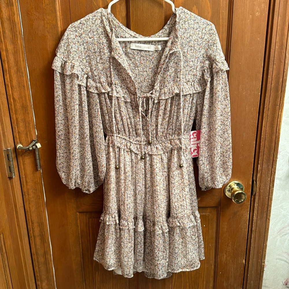 Bishop + Young long sleeve dress NWT
